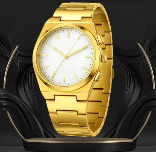The Chrono-Minimalist – Steel Watch
