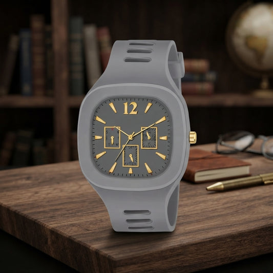 The Chrono-Sport Slate & Gold