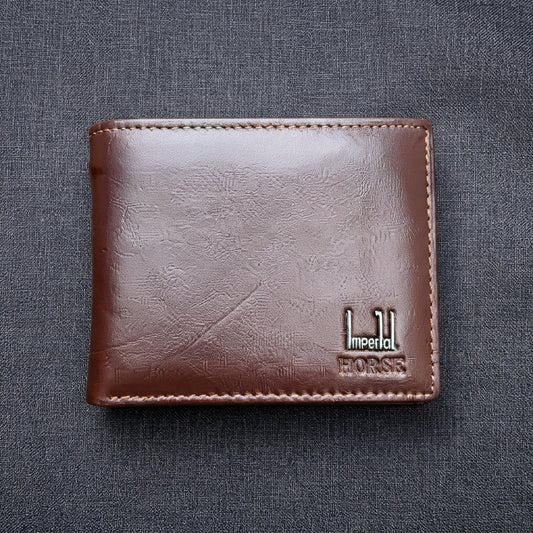 Organized Elegance: The Classic Leather Bifold Wallet
