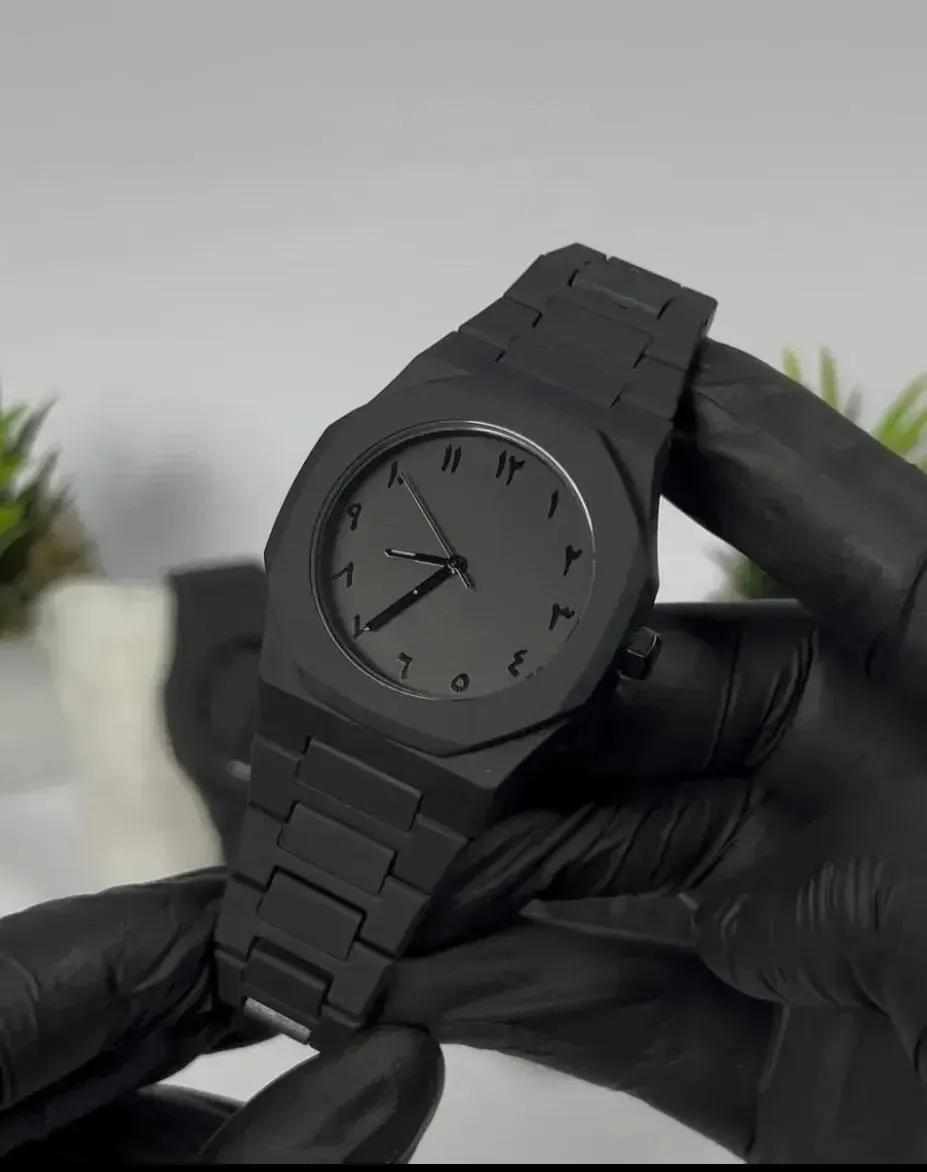 The Arabic Aura Chrono - Matte Black