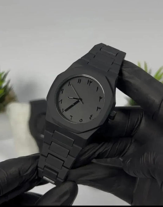 The Arabic Aura Chrono - Matte Black
