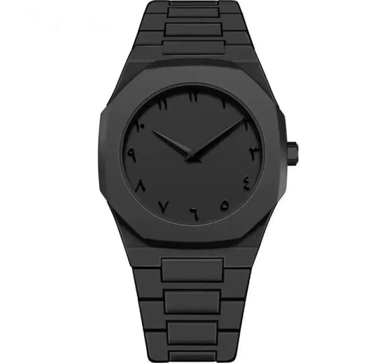 The Arabic Aura Chrono - Matte Black