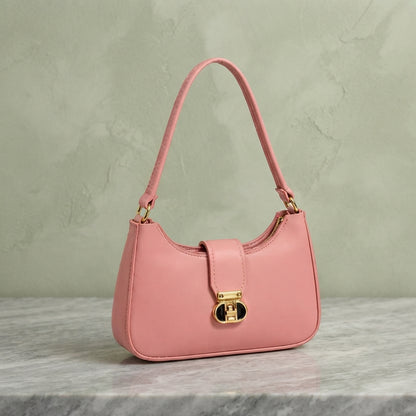 The Perfect Pop of Pink: Classic Shoulder Bag