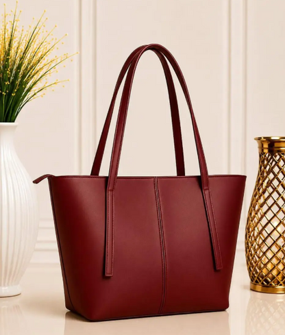 The Crimson Classic Tote premium handbag