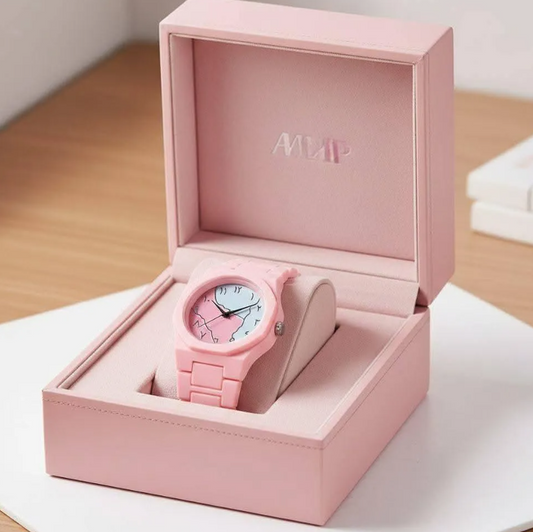 The Pastel Map Eastern-Dial Watch
