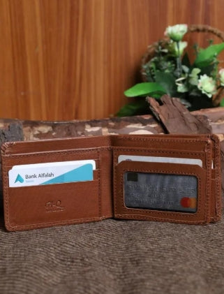 Premium Genuine Feel Bifold Leather Wallet for Men