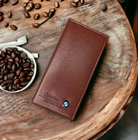 Executive Series: Premium Leather Bifold Wallet – BMW Edition